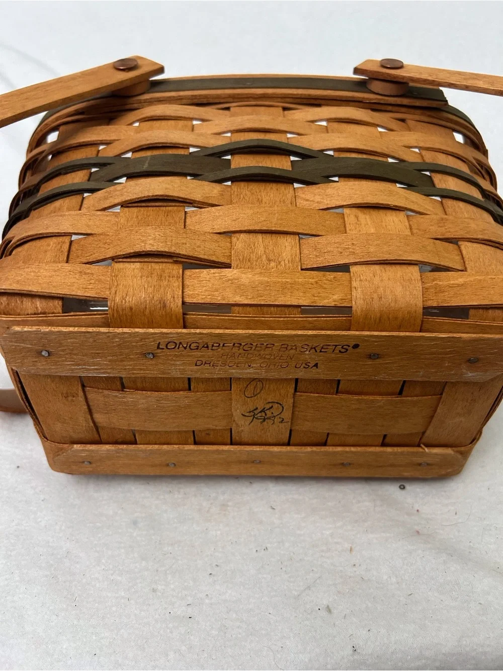 Longaberger 1992 Edition Christmas Collection Season’s Greeting Basket
